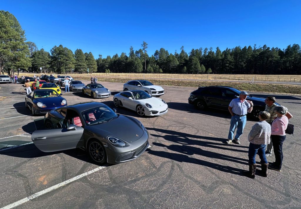 A rest stop on a PCA driving tour.