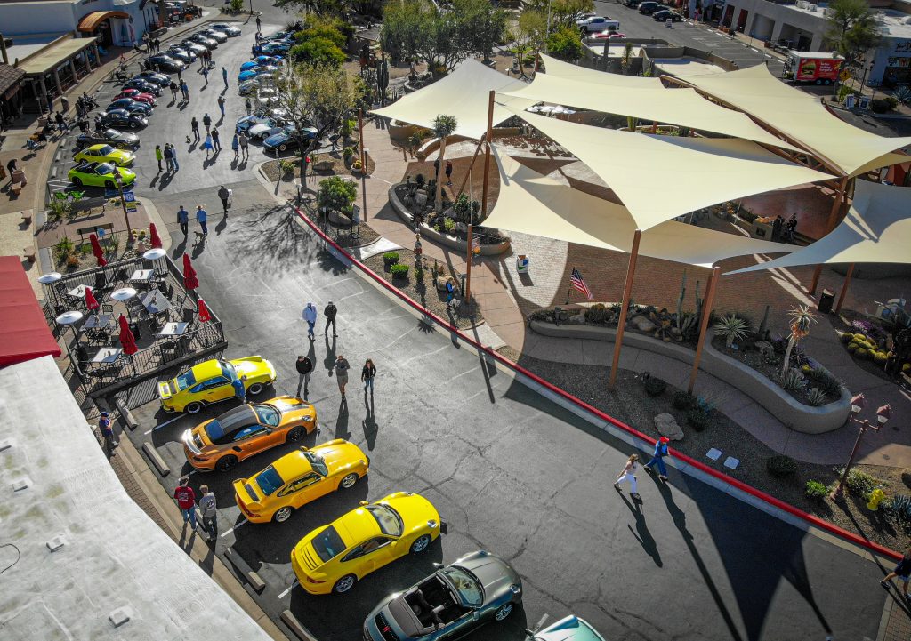 Birds-eye view of the Grand Display